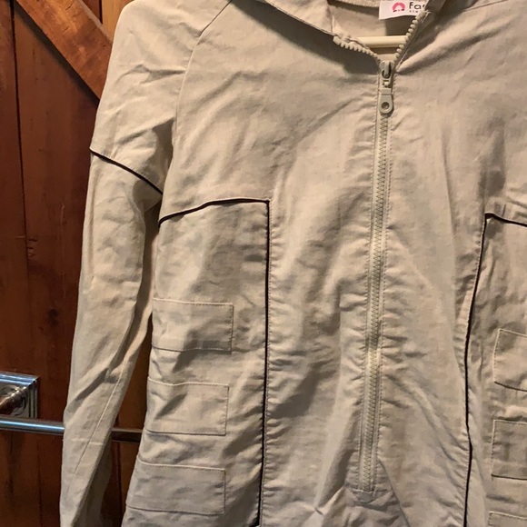 Face Pullover Long Spring Jacket - Picture 2 of 7